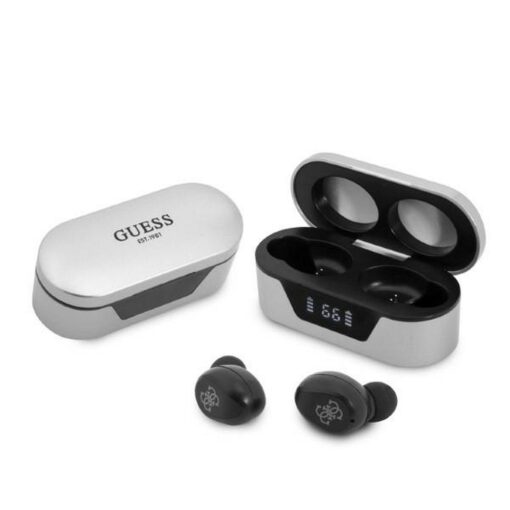 GUESS wireless earphones bluetooth TWS + docking station GUTWST31EG (BT5 Classic) grey
