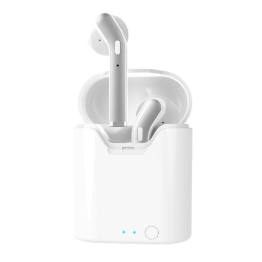 ART wireless earphones bluetooth TWS + docking station Micro USB AP-TW-B2 white silver