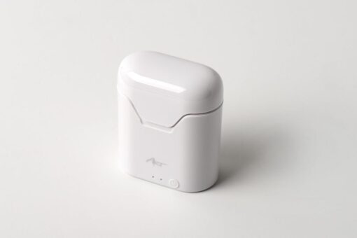 ART wireless earphones bluetooth TWS + docking station Micro USB AP-TW-B2 white silver – Bild 12