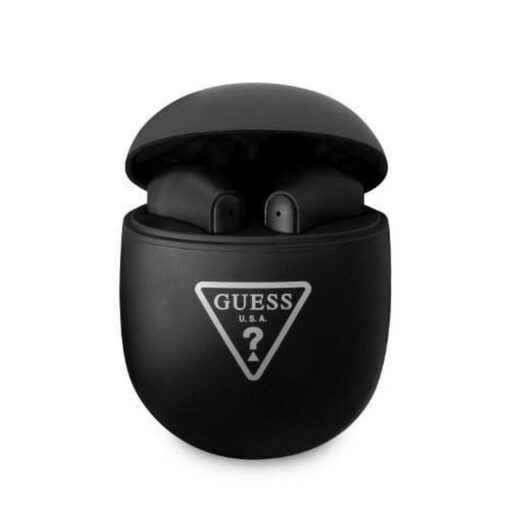 GUESS wireless earphones bluetooth TWS + docking station GUTWST82TRK (Triangle Logo) black