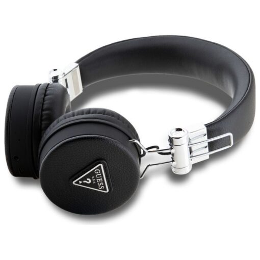 GUESS wireless headphones bluetooth ENC GUBH70PGTSPSK (Grained Classic Round Shape) black – Bild 4