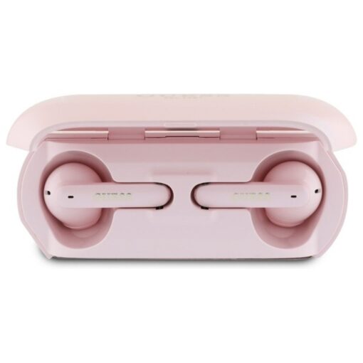 GUESS wireless earphones bluetooth TWS GUTWSC2MCDSP (Elongated Metallic Classic Printed Logo) pink – Bild 6