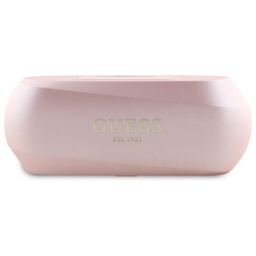 GUESS wireless earphones bluetooth TWS GUTWSC2MCDSP (Elongated Metallic Classic Printed Logo) pink – Bild 7