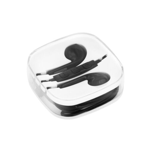 Earphones stereo SET Android NEW BOX schwarz HR-ME25 – Bild 3