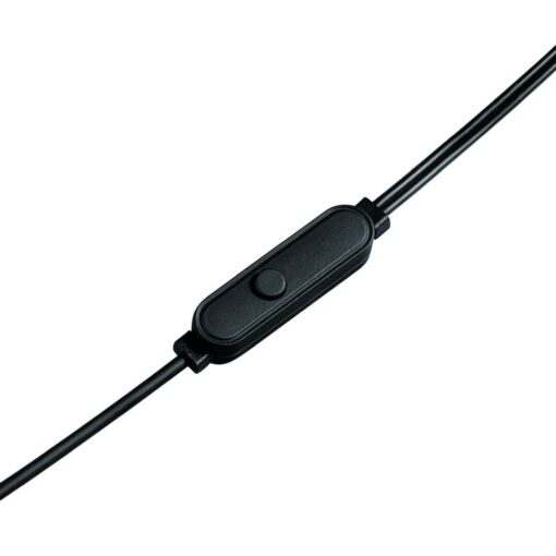 THOMSON wire earphones Jack 3,5 mm with microphone EAR3005BK black – Bild 4