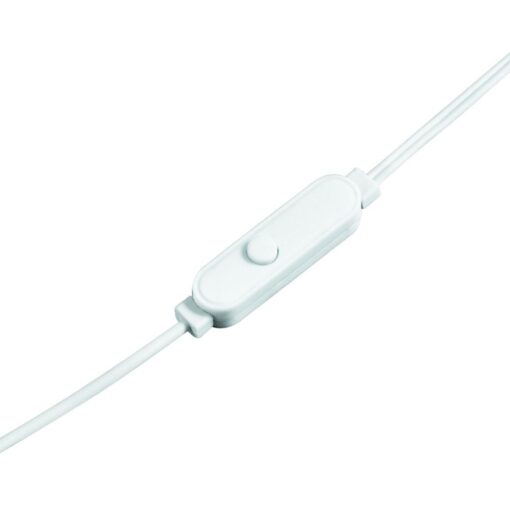 THOMSON wire earphones Jack 3,5 mm with microphone EAR3005W white – Bild 3