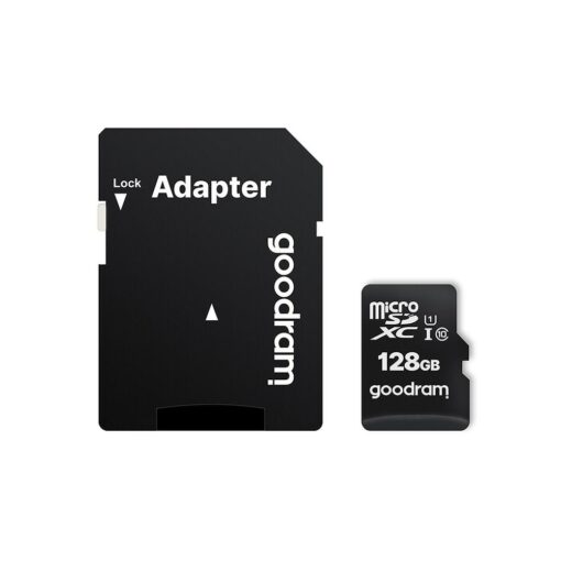 SPEICHERKARTE GOODRAM microSD 128GB Class 10 UHS I 100MB/s mit Adapter SD – Bild 3