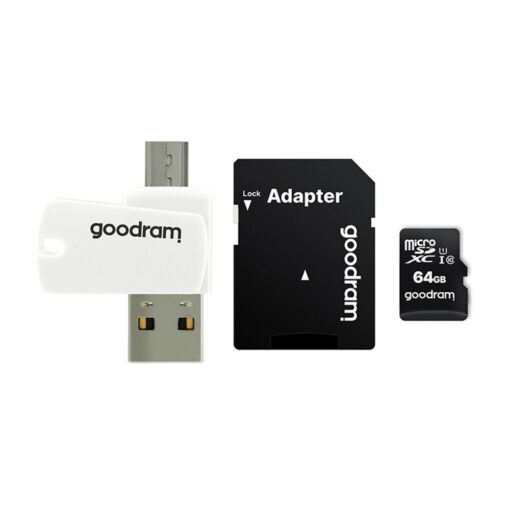 GOODRAM ALL IN ONE M1A4 - USB/Micro-USB-Kartenleser + 64GB micro SD-Karte – Bild 6
