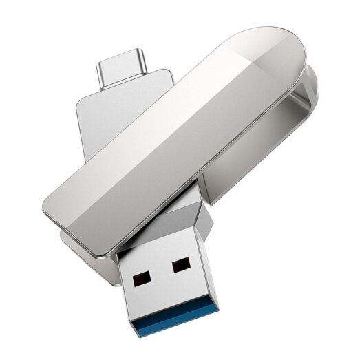 USB-STICK HOCO Wide UD10 USB + USB C 64GB USB3.0 – Bild 3