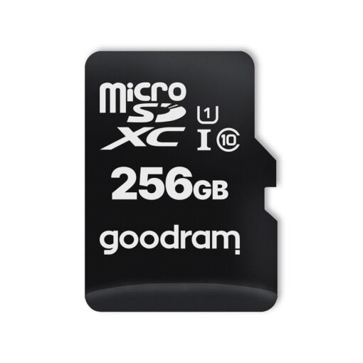 SPEICHERKARTE GOODRAM microSD 256GB Class 10 UHS I 100MB/s mit Adapter SD – Bild 4