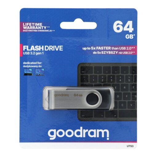USB-STICK Pendrive GOODRAM UTS3 64GB USB 3.2