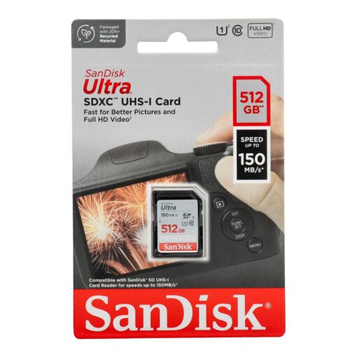 SANDISK ULTRA SDXC 512GB 150MB/s Speicherkarte – Bild 5