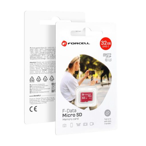 FORCELL F-DATA Speicherkarte 32GB UHS-I U3 Klasse 10