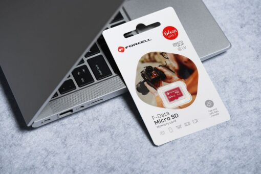 FORCELL F-DATA Speicherkarte 64GB UHS-I U3 Klasse 10 – Bild 4