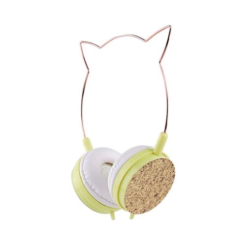 CAT EAR Kopfhörer Modell YLFS-22 Klinke 3,5mm gold