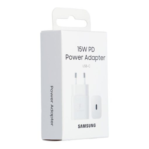 Original NETZ - IMPULS - LADEKABEL SAMSUNG Fast Charger EP-T1510NWEGEU (head only) USB Typ C 2A 15W blister – Bild 5