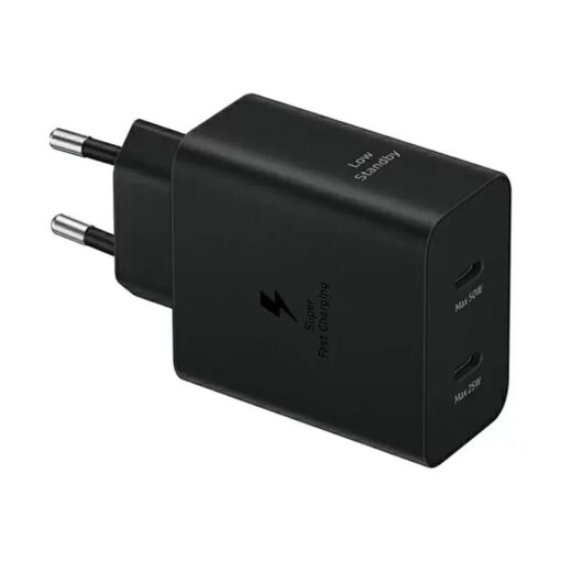 Original NETZ - IMPULS - LADEKABEL SAMSUNG Fast Charger EP-T5020XBEGEU USB Typ C 3A 50W blister