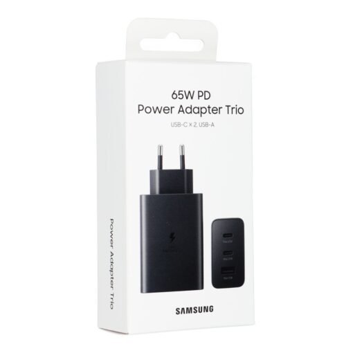 Original NETZ - IMPULS - LADEKABEL SAMSUNG Fast Charger EP-T6530NBEGEU USB Typ C 3A 65W blister – Bild 5