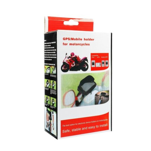 Motorrad- / Rollerhalterung mit wasserdichtem Verschluss und Schirmdach 4,8 "- 5,5" – Bild 8