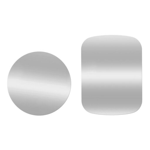 Magnetplatten für Handyhalterung silber