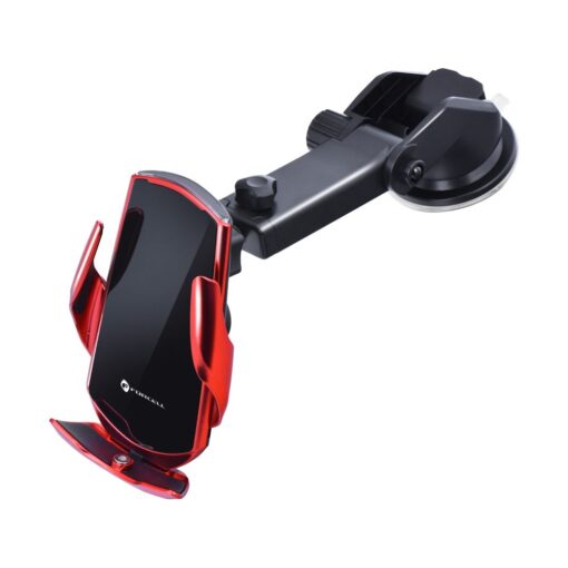 FORCELL utohalterung automatisch Induktionsladen + Adapt. magnetisch HS1 Qi 15W rot – Bild 12