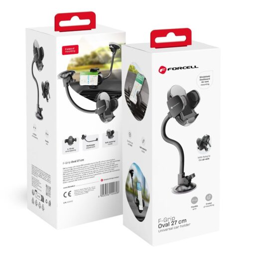 FORCELL AUTOHALTERUNG GSM (OVAL) + Bogen (27cm)