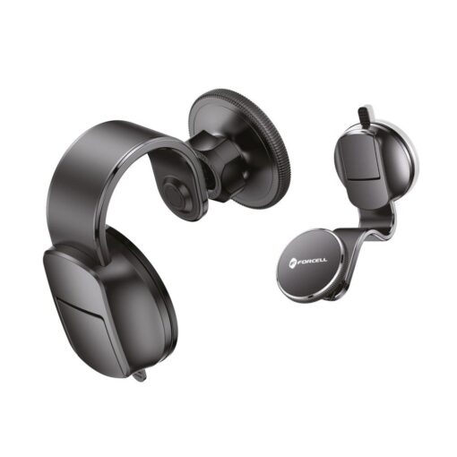 FORCELL F-Grip MagFlex Autohalter für Windschutzscheibe/Bord/Gitter kompatibel mit MagSafe schwarz – Bild 4