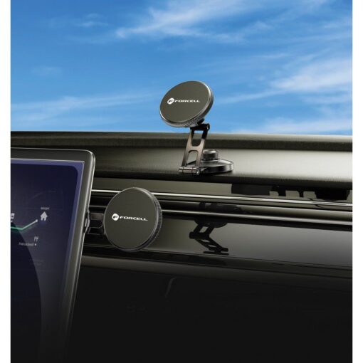 FORCELL F-Grip IronSecure Autofenster-/Bordhalterung kompatibel mit MagSafe schwarz – Bild 7