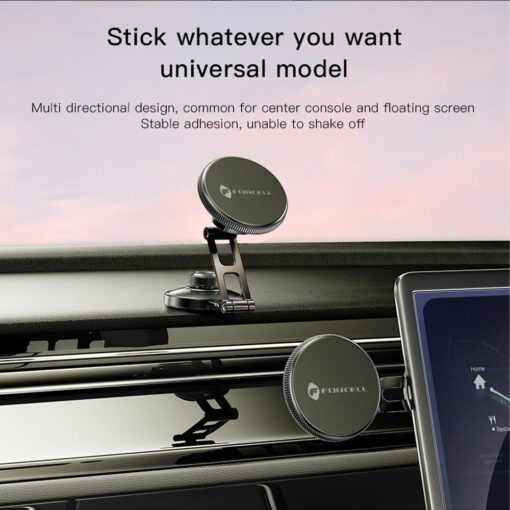 FORCELL F-Grip IronSecure Autofenster-/Bordhalterung kompatibel mit MagSafe schwarz – Bild 13