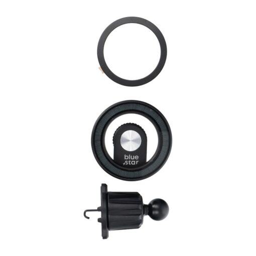 BLUE STAR Magnetischer Autohalter MAG TWIST für Kühlergrill kompatibel mit MagSafe schwarz – Bild 7