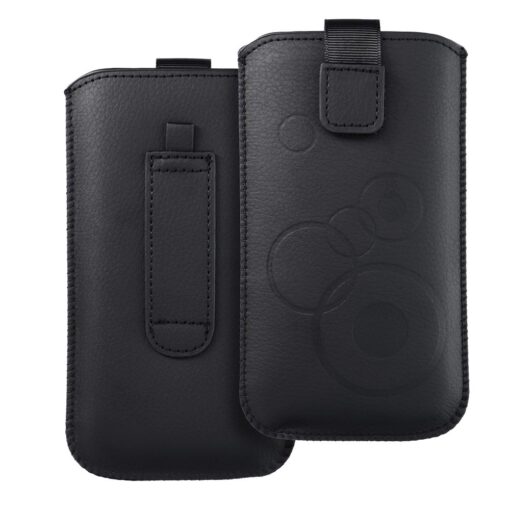 Universal Handyhülle Deko - für Iphone 3G/4/4S/ Samsung S5830 Galaxy Ace/S6310 Young schwarz