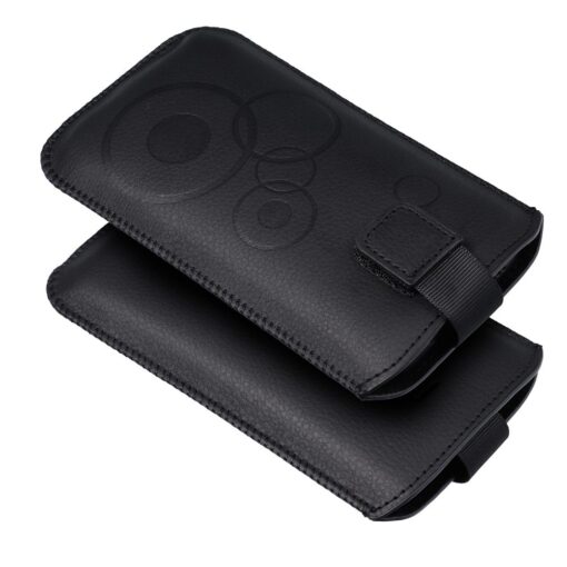 Deko Universal Handyhülle - für Samsung S10/Note 10/J3 2017 /Sony Xperia Z3/Z4/Z5 Huawei P30/P9/P9 Lite schwarz – Bild 3