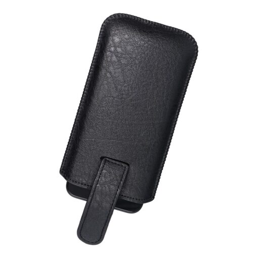 Leder Universal Slim Kora 2 Handyhülle - für Nokia E52/515 schwarz – Bild 8