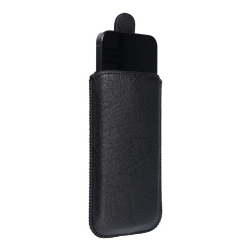 Schlanke Kora 2 Universal Handyhülle aus Leder - für LG K10/ Samsung Grand Prime schwarz – Bild 10