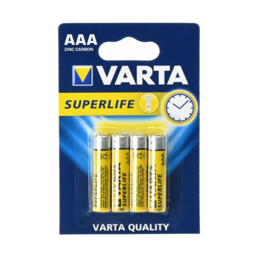 ZINK-BATTERIE Varta R3 (AAA) 4 Stk Superlife