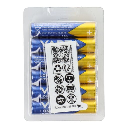 ALKALI BATTERIE VARTA R3 (AAA) 12 STK Longlife – Bild 3
