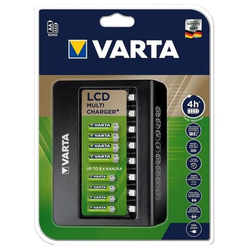 VARTA LCD MULTI CHARGER + 57681 (without batteries)