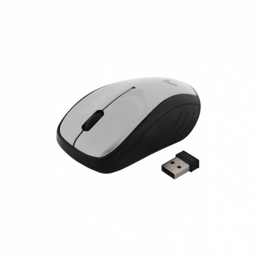 Mouse/ Optische ART Mouse ohne Kabel USB AM-92 silber