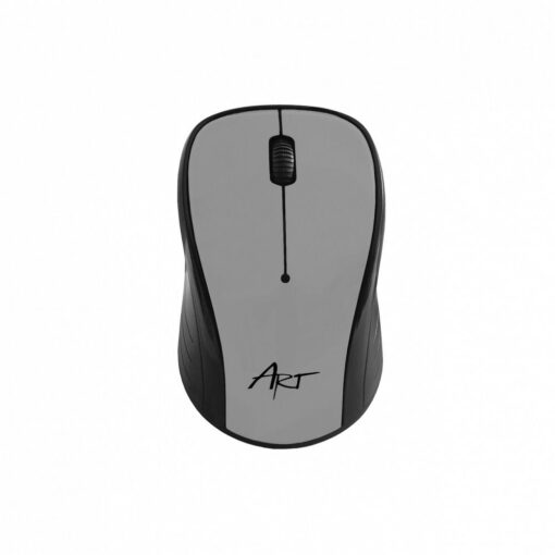 Mouse/ Optische ART Mouse ohne Kabel USB AM-92 silber – Bild 3