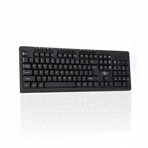 Schnurlose Set - QWERTY Tastatur + Maus (AK-48) – Bild 3