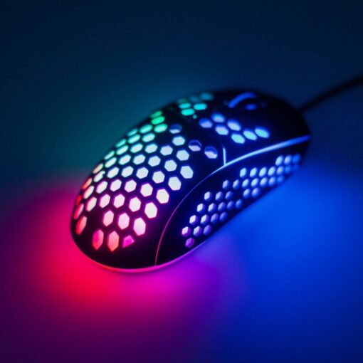 Optische Maus ART 6400DPI USB RGB AM-99 ultraleicht – Bild 5