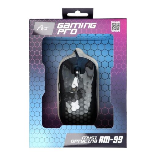 Optische Maus ART 6400DPI USB RGB AM-99 ultraleicht – Bild 9