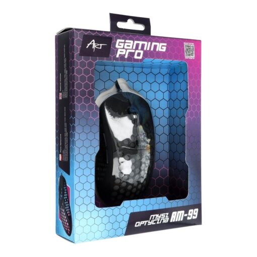 Optische Maus ART 6400DPI USB RGB AM-99 ultraleicht – Bild 10