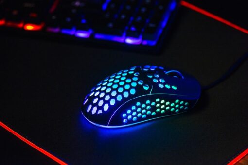 Optische Maus ART 6400DPI USB RGB AM-99 ultraleicht – Bild 12
