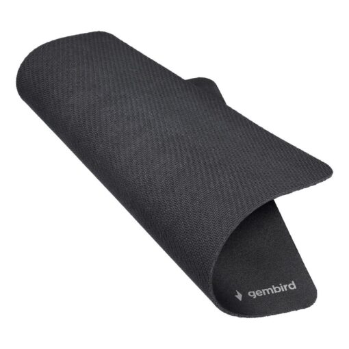 Mauspad 220 x180 x 2 mm mit Anti-Rutsch-Unterlage MP-S-BK schwarz – Bild 4