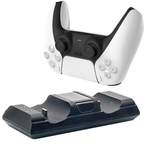 PS5 controller charging double dock charge P201 black – Bild 8