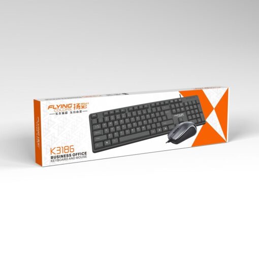 Wire set USB A keyboard QWERTY + mosue K3186 U+U – Bild 3