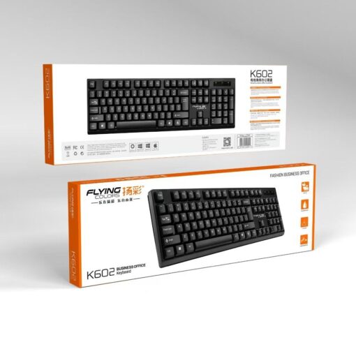 Wire keyboard USB A QWERTY K602 – Bild 4