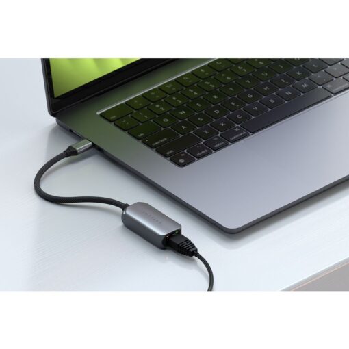 SATECHI adapter Type C to Ethernet 2,5 Gigabit ST-AE25M space gray – Bild 6