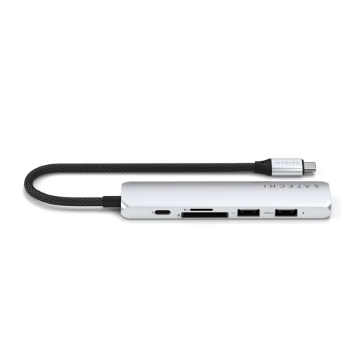 SATECHI adapter HUB 6in1 Type C ST-P6SS silver – Bild 3